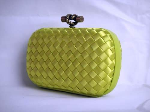 Bottega Veneta Clutches New Knot 8651 lemon yellow